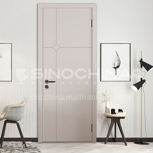 Environmental protection paint-free TATA silent door modern style indoor plywood wooden door